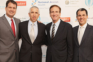 Roger Silverstein, Jason Pizer, Michael Salem, MD and Peter Riguardi