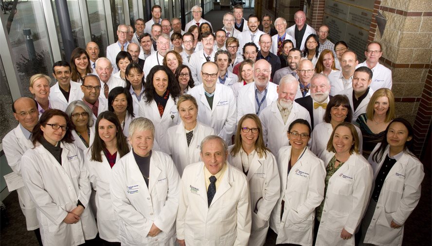 Many Doctors standing in a group