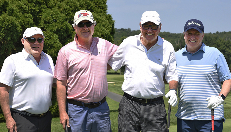 Lee Feld Tom Bermingham Tournament Co-Chair Stephen Siegel and David Maurer-Hollaender