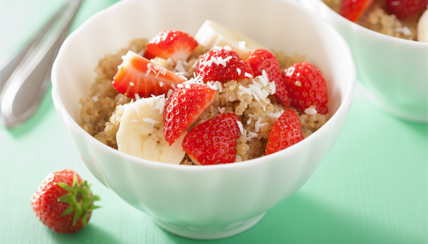 quinoa and berries