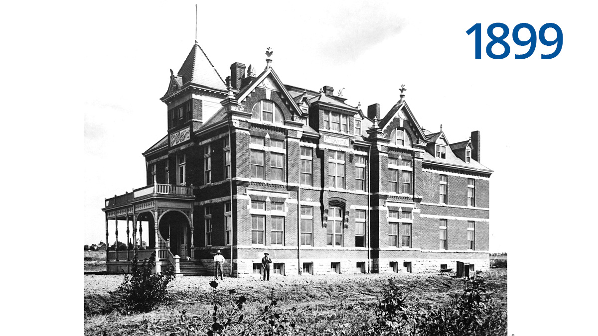 Image of the B'nai Brith building when it opened