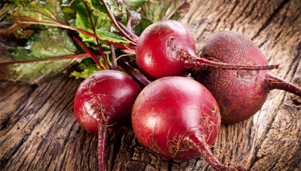 Roasted Beet Spread on Rustic Bread