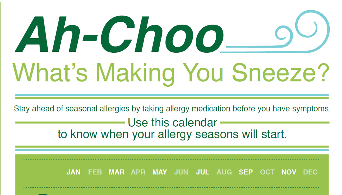 seasonal allergies infographic